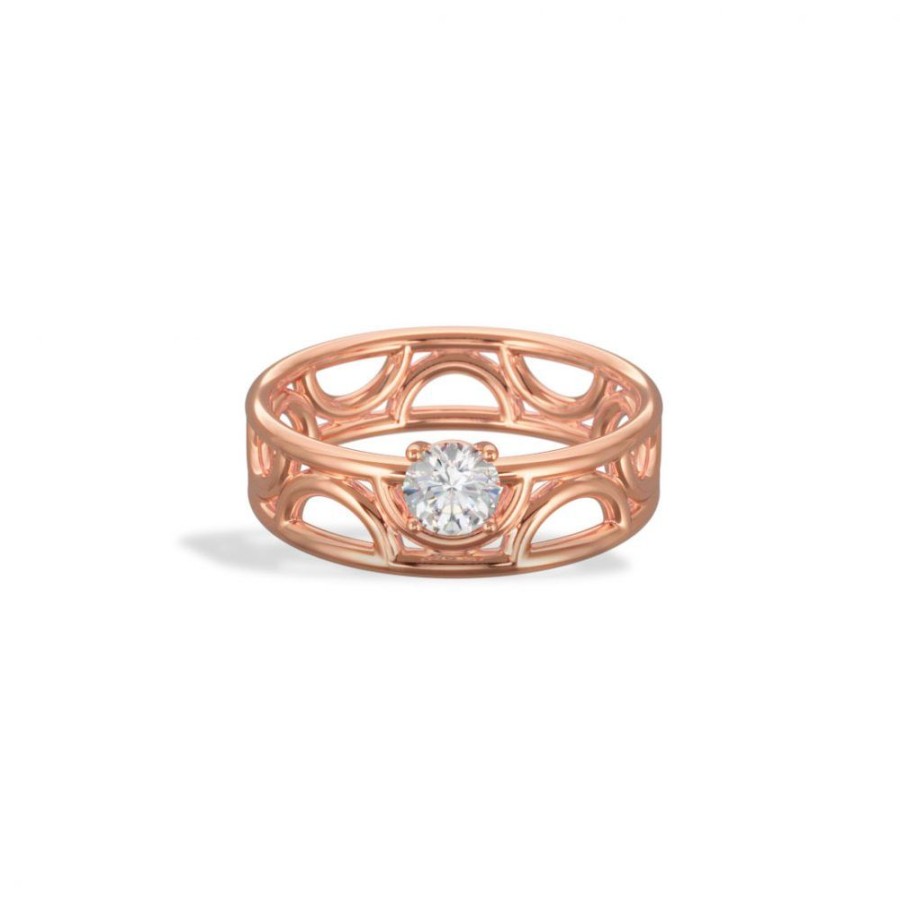 Rings Loyal.e Paris | Solitaire Amour Perpetuel 0.25Ct - 18K Loyal.E Paris