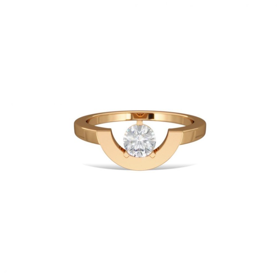 Rings Loyal.e Paris | Ring Intrepide Petit Arc 0.5Ct - 18K Loyal.E Paris