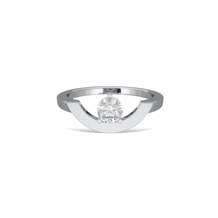 Rings Loyal.e Paris | Ring Intrepide Grand Arc 0.5Ct - 18K Loyal.E Paris