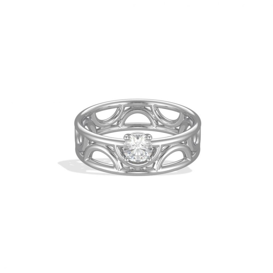 Rings Loyal.e Paris | Solitaire Amour Perpetuel 0.25Ct - 18K Loyal.E Paris