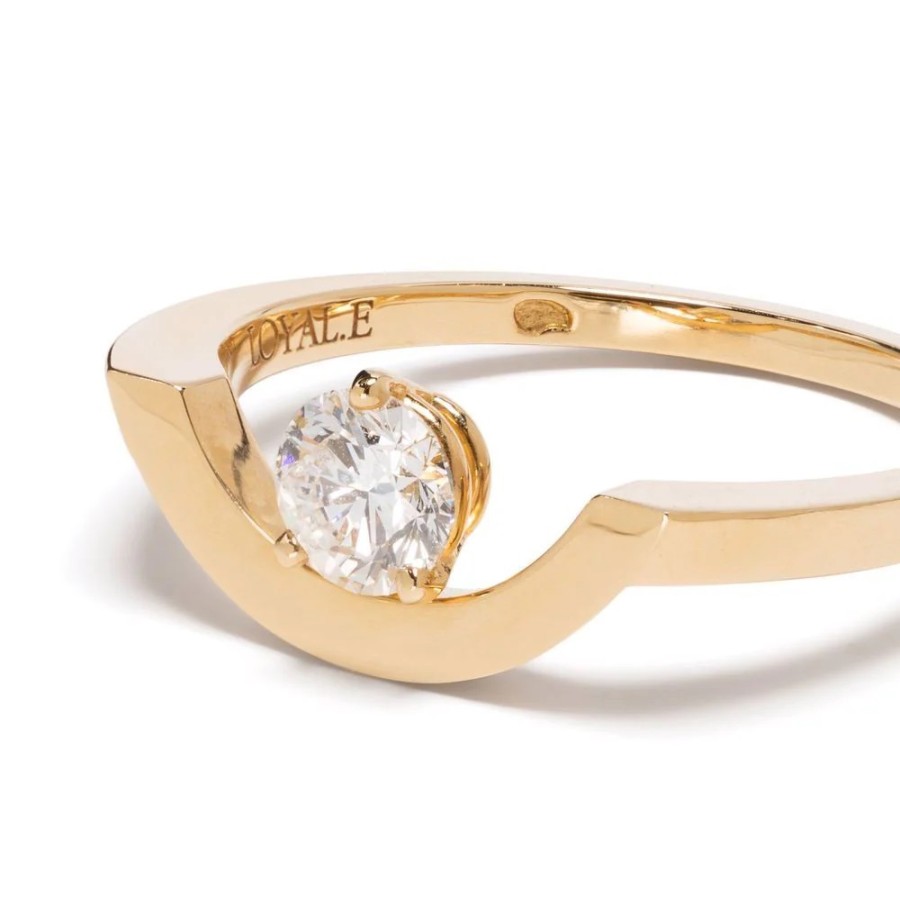 Rings Loyal.e Paris | Ring Intrepide Grand Arc 0.5Ct - 18K Loyal.E Paris