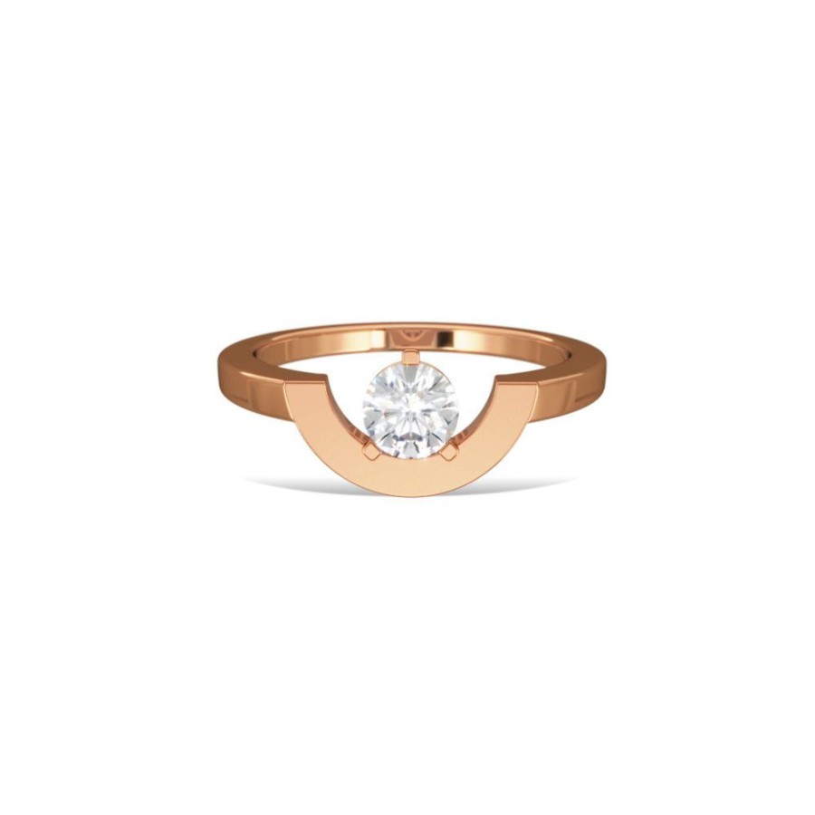 Rings Loyal.e Paris | Ring Intrepide Petit Arc 0.5Ct - 18K Loyal.E Paris