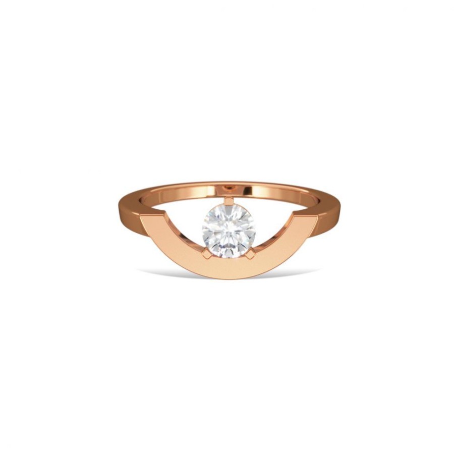 Rings Loyal.e Paris | Ring Intrepide Grand Arc 0.5Ct - 18K Loyal.E Paris