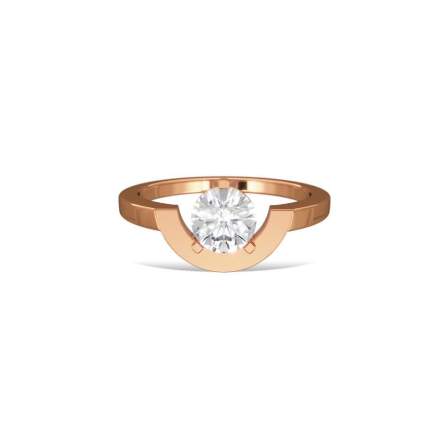 Rings Loyal.e Paris | Ring Intrepide Petit Arc 1Ct - 18K Loyal.E Paris